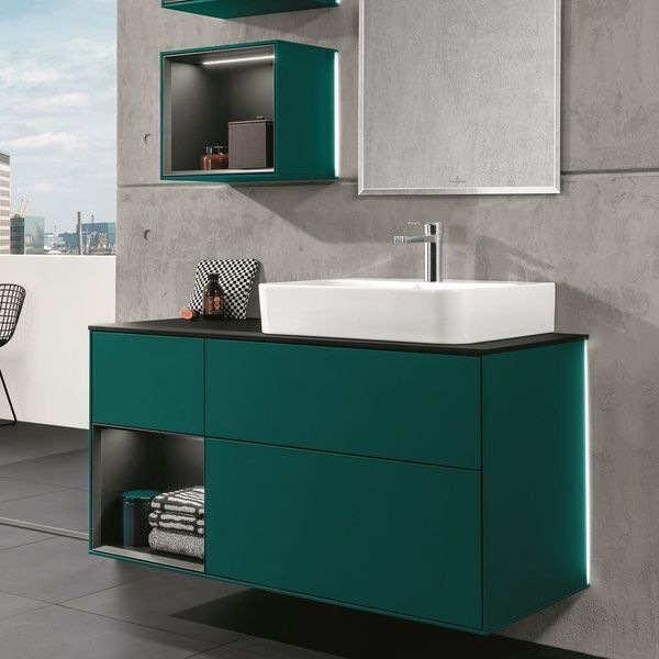 Умывальник подвесной VILLEROY & BOCH FINION 416861R1, без перелива, донный клапан в комплекте, 60 x 47 см, белый 83924 фото