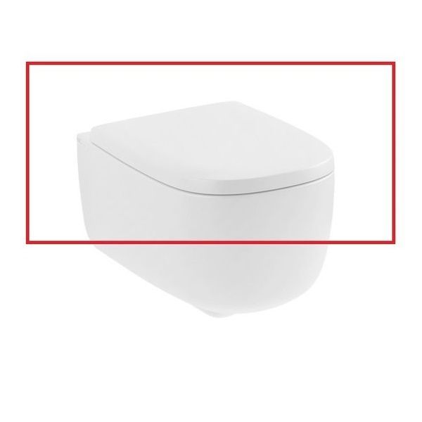 Сиденье для унитаза NIC DESIGN OVVIO 5437003, белый матовый 99409 фото