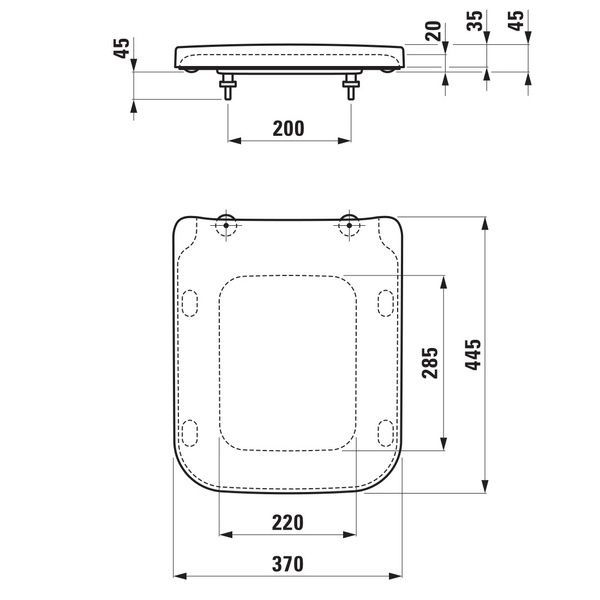 Сиденье для унитаза LAUFEN PRO S H8919610000001 39729 фото