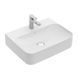 Умывальник подвесной VILLEROY & BOCH FINION 416861R1, без перелива, донный клапан в комплекте, 60 x 47 см, белый 83924 фото 1