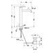 Смеситель для умывальника DURAVIT C.1 C11040001010 800006132 фото 2