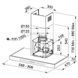 Кухонная вытяжка FRANKE SMART T-SHAPE FSMT 905 XS NG 325.0653.979, нержавеющая сталь 800006632 фото 2