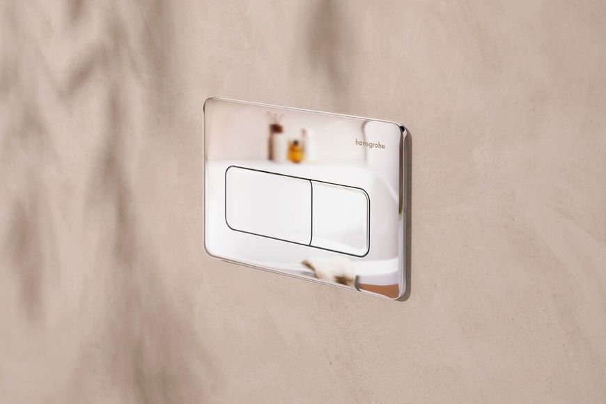 Змивна клавіша ORIGINAL Q HANSGROHE iFRAME 66001000, хром 101707 фото