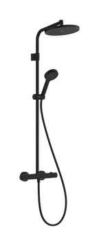 Душова система з термостатом HANSGROHE ACTIVERA 28078670, чорний матовий 100682 фото