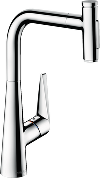 Смеситель для кухонной мойки с выдвижным душем HANSGROHE TALIS SELECT M51 73867000 67238 фото