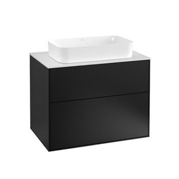 Тумба под раковину VILLEROY & BOCH FINION F63100PD, черный 800005642 фото