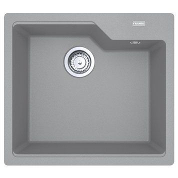 Кухонная мойка FRANKE URBAN UBG 610-56 114.0701.788, серый матовый 800006683 фото