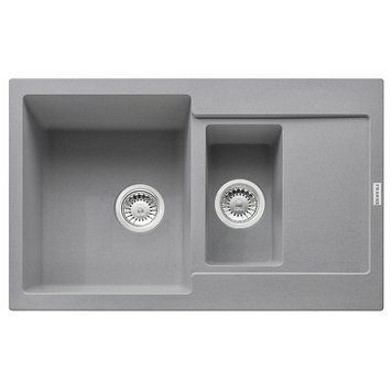 Кухонная мойка FRANKE MARIS MRG 651-78 114.0565.124, серый матовый 800006833 фото