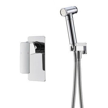Гигиенический душ со смесителем IMPRESE GRAFIKY ZMK061901120, хром 66640 фото