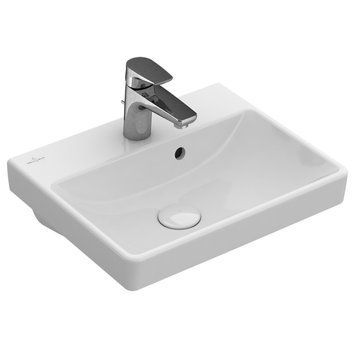 Умывальник подвесной VILLEROY & BOCH AVENTO 73584501, 45x37, белый 52041 фото