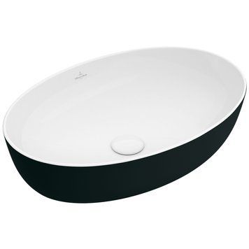 Умивальник на стільницю VILLEROY & BOCH ARTIS 419861BCT8, 61x41, чорний 62852 фото