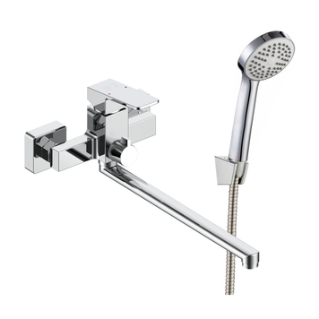 Смеситель для ванны с длинным изливом RJ ROD RJFA067-04CH, хром 94990 фото