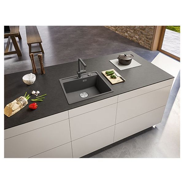 Кухонна мийка FRANKE MARIS MRG 610-52 TL 114.0668.868, сірий матовий 800006783 фото