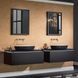 Умывальник на столешницу VILLEROY & BOCH ARTIS 419861BCT8, 61x41, черный 62852 фото 3