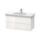 Умывальник подвесной DURAVIT D-CODE 03421000002, 105х48 800005983 фото 2