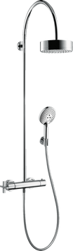 Showerpipe с термостатом и верхним душем 180 1jet AXOR CITTERIO 39670000 47251 фото