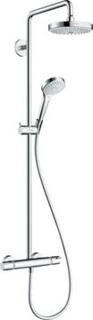 Душевая система HANSGROHE CROMA SELECT 27254400, хром с белым 49768 фото