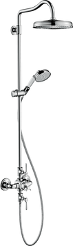 Showerpipe с термостатом и верхним душем 240 1jet AXOR MONTREUX 16572000 55122 фото