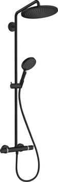 Душевая система с термостатом HANSGROHE CROMA SELECT S 26890670, черный матовый 75197 фото