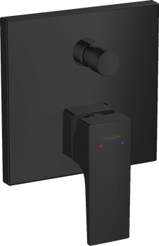 Смеситель скрытого монтажа для ванны душа HANSGROHE METROPOL 32545670, черный 70439 фото