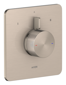 Змішувач прихованого монтажу 2 функції AXOR CITTERIO C 49451820, нікель сатин 101766 фото