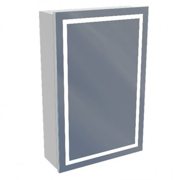 Шкаф зеркальный ЮВВИС ЕКО, 55 LED, белый 800003390 фото