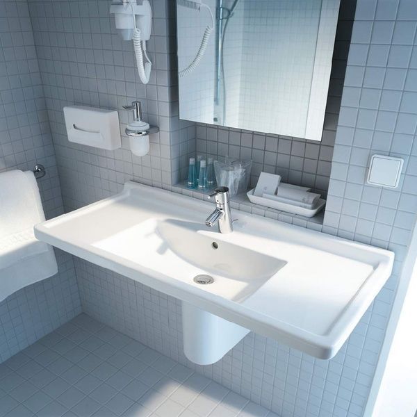 Умывальник подвесной DURAVIT STARCK 3 0304100000, 105х48 800005984 фото