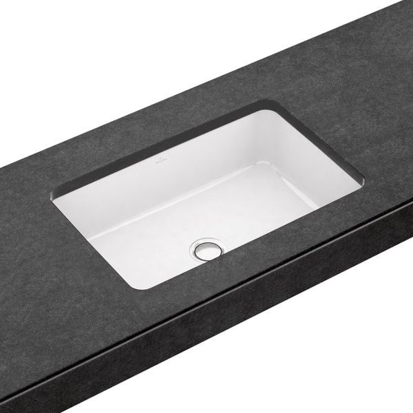Умывальник встроенный VILLEROY & BOCH TUBE 41525001, 49,5x35x20, белый глянцевый 800005743 фото