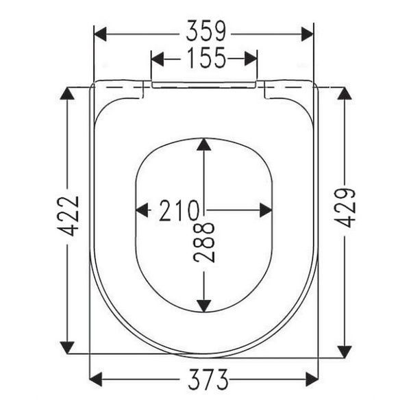 Сидіння з кришкою для унітазу VILLEROY & BOCH ARCHITECTURA 98M9C101, білий 27032 фото