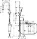 Змішувач для кухонної мийки HANSGROHE AQITTURA M91 76800800, нержавіюча сталь 800003944 фото 4