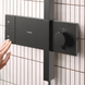 Душова система з термостатом HANSGROHE RAINDANCE ALIVE 24580340, чорний матовий хром 100491 фото 3