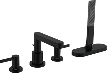 Смеситель на борт ванны HANSGROHE FINORIS 76444670, черный матовый 83034 фото