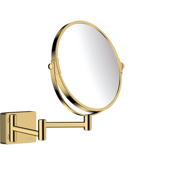 Зеркало для бритья HANSGROHE ADDSTORIS 41791990, золото глянец 800003695 фото