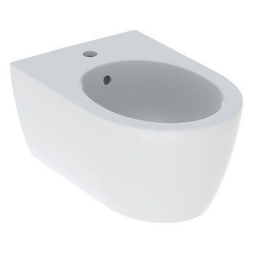 Біде підвісне закритої форми перелив видимий GEBERIT ICON 501.898.JT.1, білий матовий 89207 фото