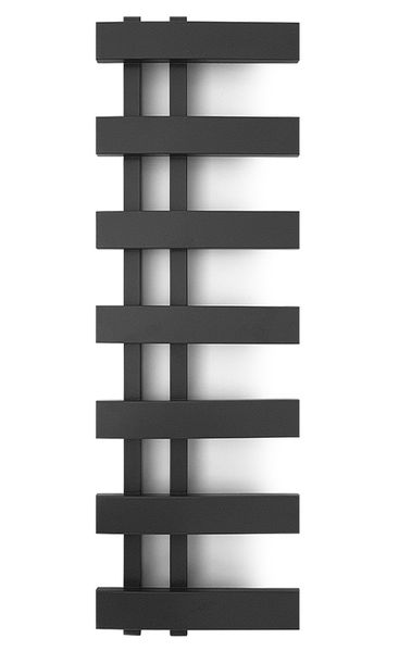 Полотенцесушитель электрический Genesis Aqua Split 1200х530х30 GA-1606, черный матовый 800000952 фото