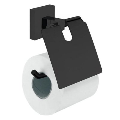Тримач туалетного паперу VOLLE CUADRO 2536.240104, чорний 80926 фото