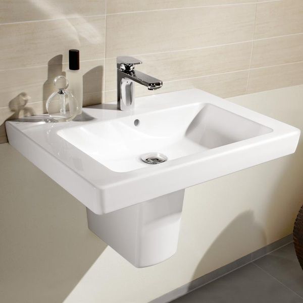 Умывальник подвесной VILLEROY & BOCH SUBWAY 2.0 71136001, 600x470, белый 44138 фото