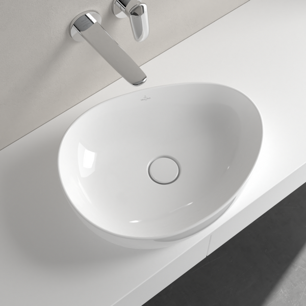 Умывальник на столешницу VILLEROY & BOCH ANTAO 4A7351R1, 51x40см, Ceramic Plus, белый глянцевый 800005744 фото
