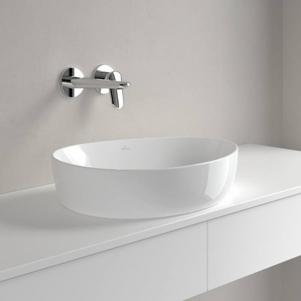 Умывальник на столешницу VILLEROY & BOCH ANTAO 4A7351R1, 51x40см, Ceramic Plus, белый глянцевый 800005744 фото