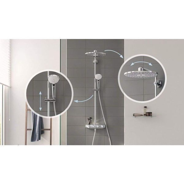 Душевая система с термостатом GROHE EUPHORIA 26507000 63204 фото