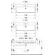 Умывальник подвесной DURAVIT HAPPY D.2 2318120000, 120x50 800005985 фото 4