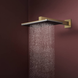 Лейка верхнего душа с кронштейном, 2 режима HANSGROHE RAINDANCE ALIVE 24550140, бронза сатин 100484 фото 3