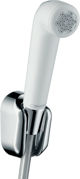 Гигиенический душ со шлангом и держателем HANSGROHE 32122000, белый 40535 фото