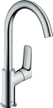 Смеситель для раковины с поворотным изливом HANSGROHE LOGIS 71131000 47293 фото