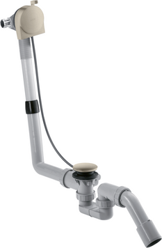 Набор для налива-слива-перелива для стандартных ванн AXOR 58307820, никель 800005175 фото