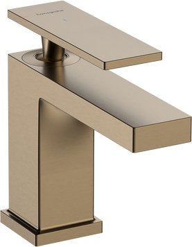 Смеситель для раковины HANSGROHE TECTURIS E 73001140, бронза 800004046 фото
