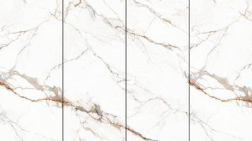 Керамограніт INSPIRO 1227DG30 Carrara Gold Mat, 1200x2700 98715 фото