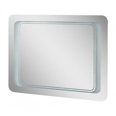 Зеркало для ванной ЮВВИС Duet 501601, Z-80, хром 800001942 фото