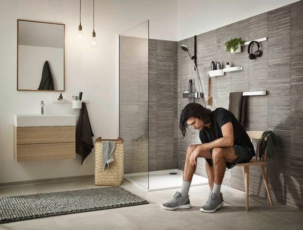 Смеситель для душа HANSGROHE PULSIFY 24360670, черный 81441 фото
