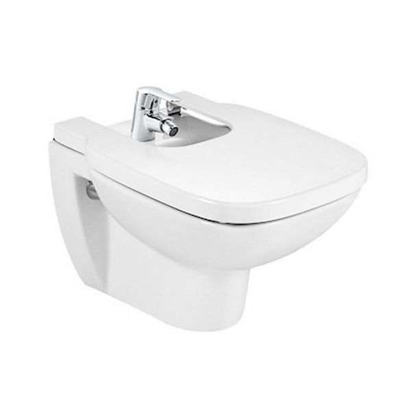 Біде підвісне ROCA DEBBA AA355995000+41755000 комплект з гачком HANSGROHE 44680 фото